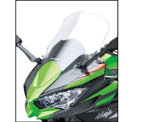 Large touring windshield (Clear) (H= +9cm, W= +4cm)