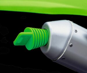 Silencer end cap (Wash plug)