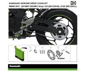 Genuine chain and sprocket kit